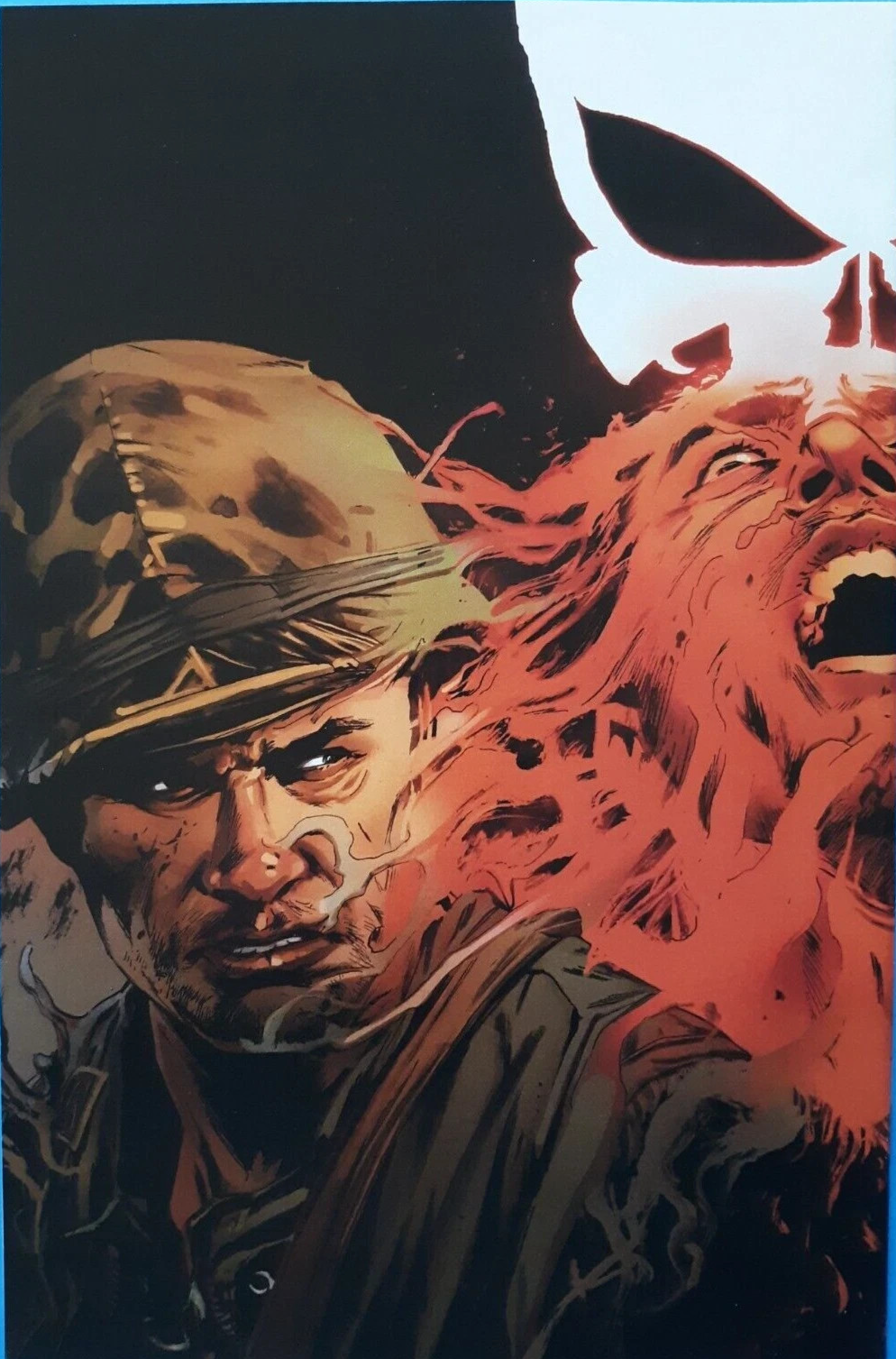 PUNISHER #15 PUNISHER IMMORTAL WRAPAROUND VARIANT MARVEL 2019 NM