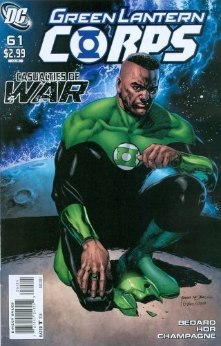 GREEN LANTERN CORPS #61 CLARK VARIANT BENARD NM 1ST PRINT