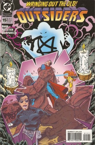 OUTSIDERS #15 FEBRUARY 1995 MIKE W. BARR PAUL PELLETIER NM 1ST PRINT