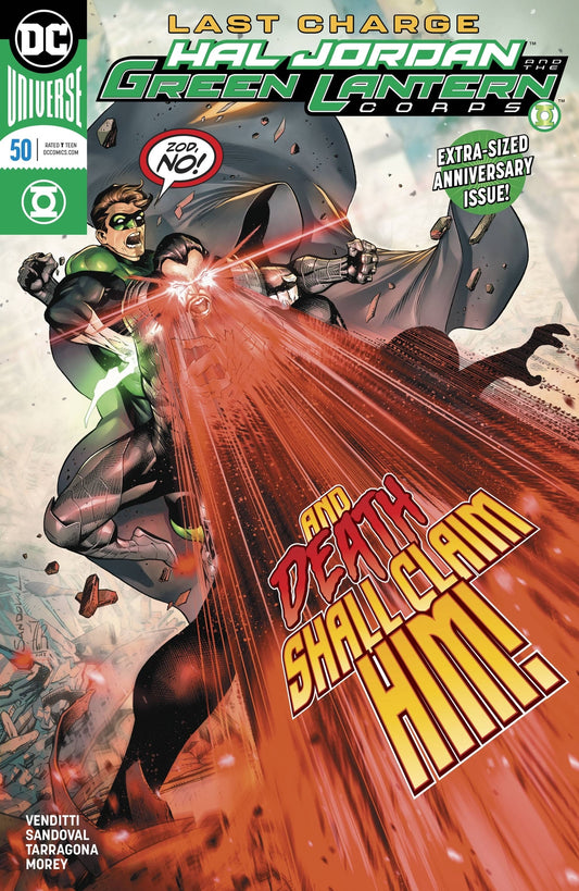 HAL JORDAN AND THE GREEN LANTERN CORPS #50 DC NM FIRST PRINT 2018