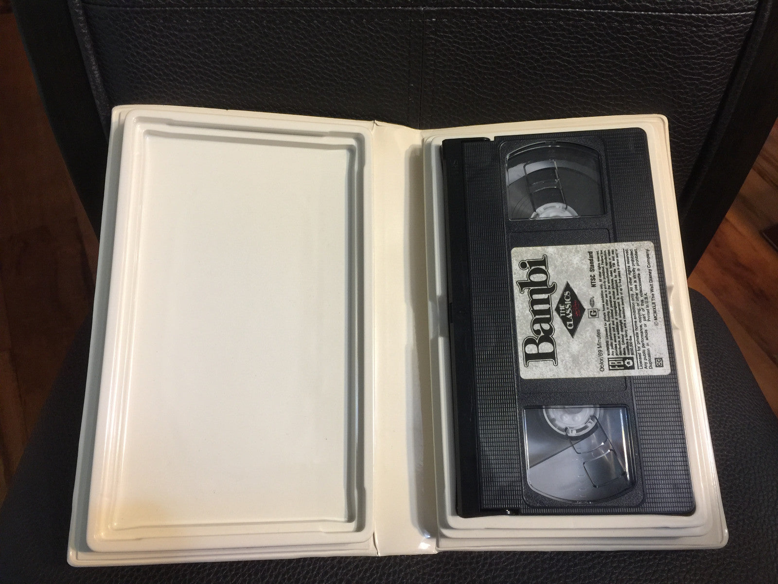 Walt Disney Black Diamond Classic Bambi VHS 1989 Vintage Stock #942