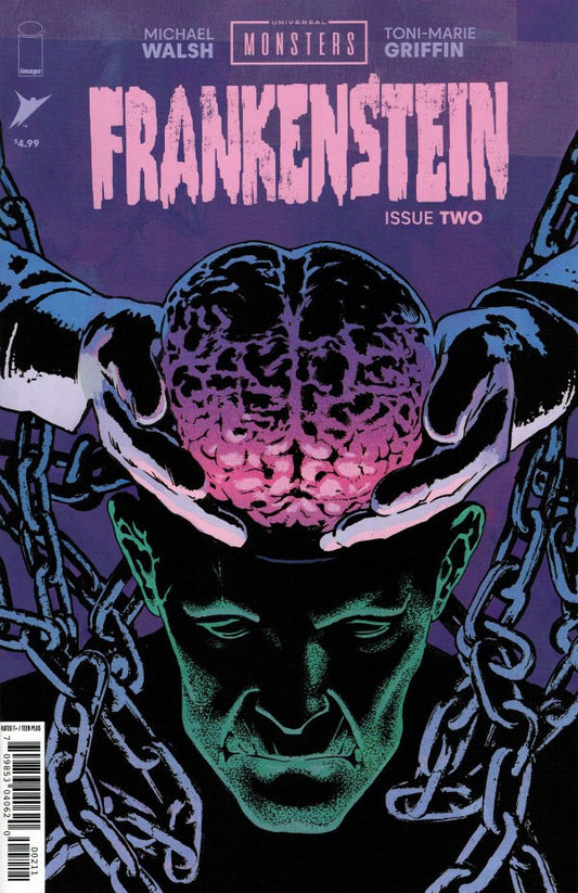UNIVERSAL MONSTERS FRANKENSTEIN #2 NM 1ST PRINT MAIN COVER IMAGE COMICS 2024