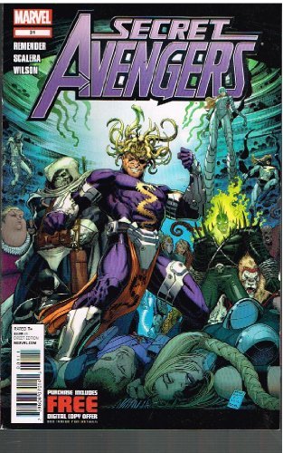 SECRET AVENGERS #31 NOV 2012 MARVEL COMIC REMENDER SCALERA & WILSO NM 1ST PRINT