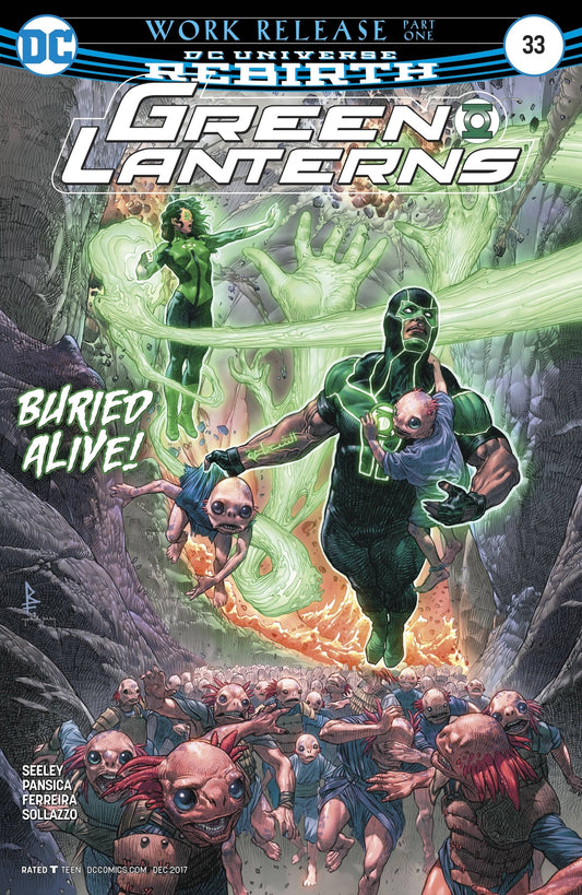 GREEN LANTERNS #34 MAIN COVER DC REBIRTH 1st PRINT NM