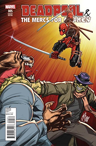 DEADPOOL MERCS FOR MONEY #5 LIM VARIANT NM 1ST PRINT