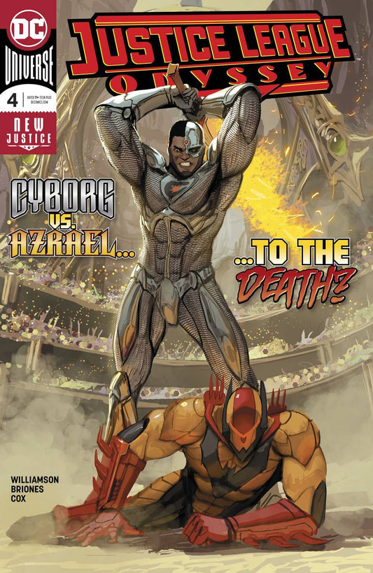 JUSTICE LEAGUE ODYSSEY #4 MAIN COVER DC COMICS NM 1ST PRINT 2019