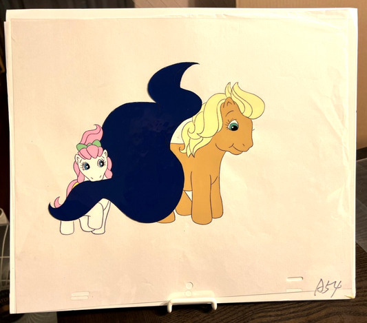 MY LITTLE PONY VINTAGE ANIMATION CEL PRODUCTION ART CARTOON 1986