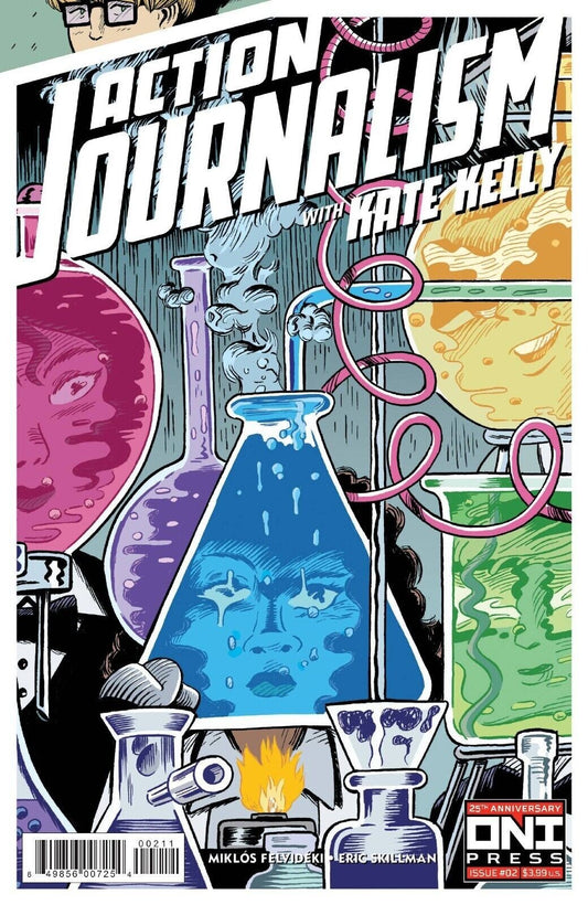 ACTION JOURNALISM #2 COVER A ONI PRESS NM