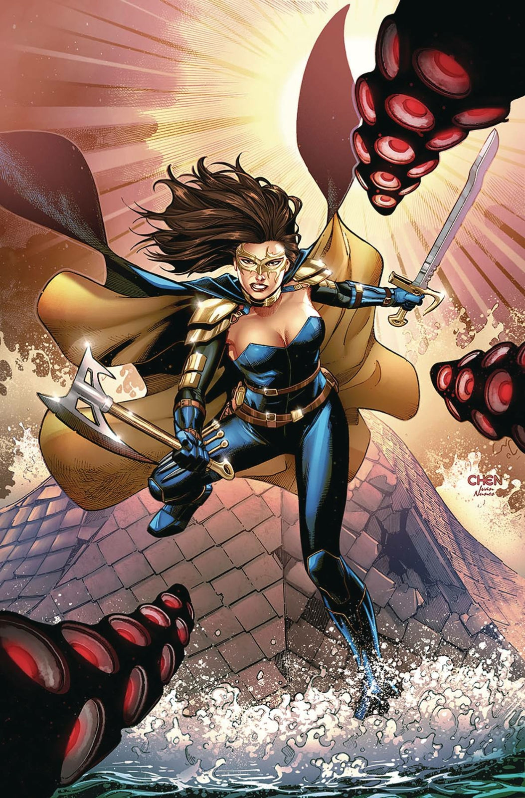 BELLE BEAST HUNTER #2 COVER A NM 1ST PRINT ZENESCOPE 2018