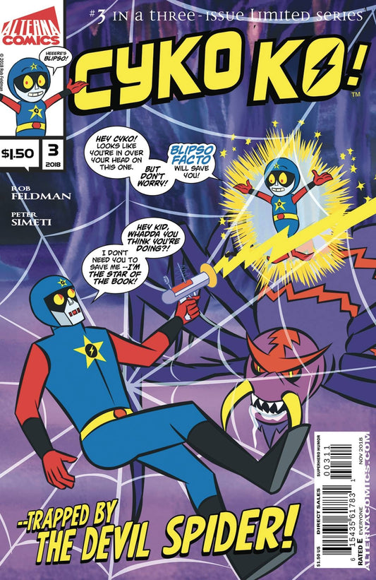 CYKO KO #3 ALTERNA COMICS NM 1ST PRINT 2019