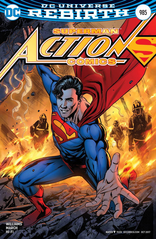 ACTION COMICS SUPERMAN VARIANT COVER #985 DC COMICS NM