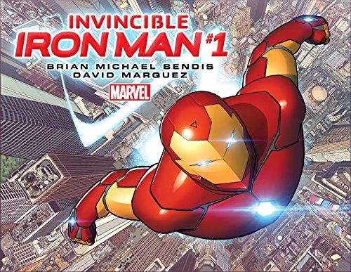 INVINCIBLE IRON MAN #1 DAVID MARQUEZ BRIAN BENDIS NM 1ST PRINT
