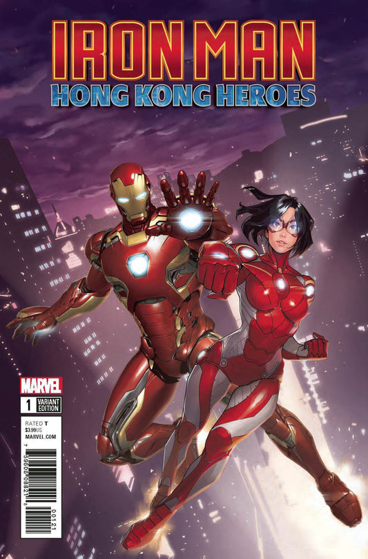 IRON MAN HONG KONG HEROES #1 OF 1 GANG HYUK LIM VARIANT LEGACY MARVEL NM