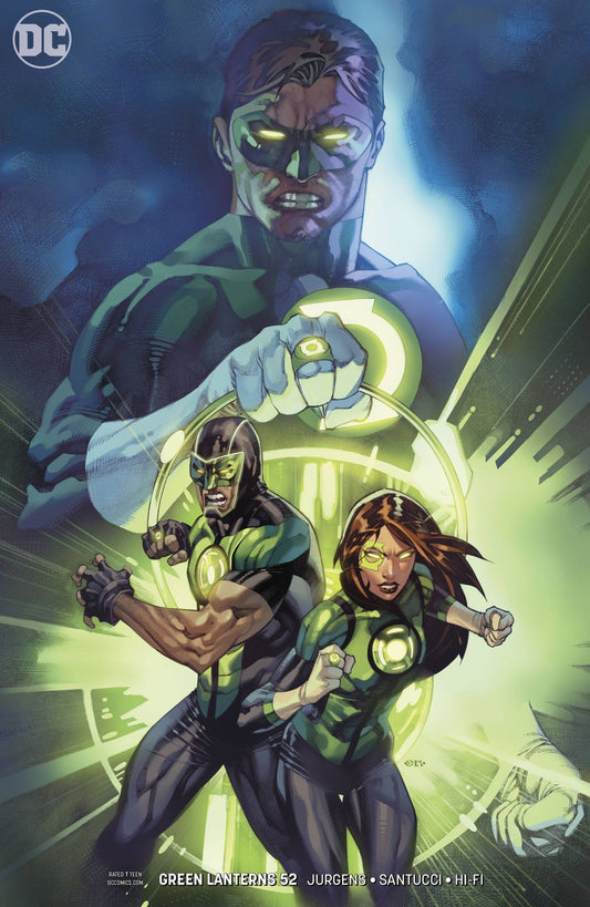 GREEN LANTERNS #52 VARIANT COVER REBIRTH DC NM