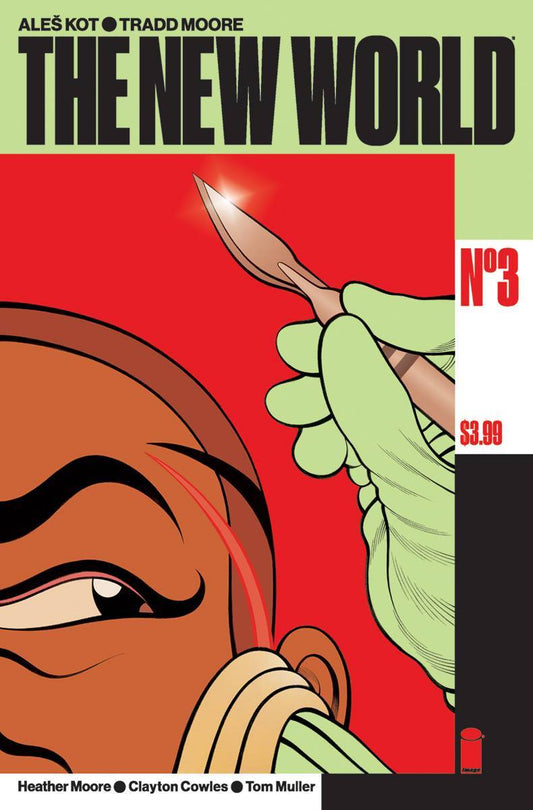 NEW WORLD #3 OF 5 COVER A MOORE & MULLER IMAGE NM 1ST PRINT 2018