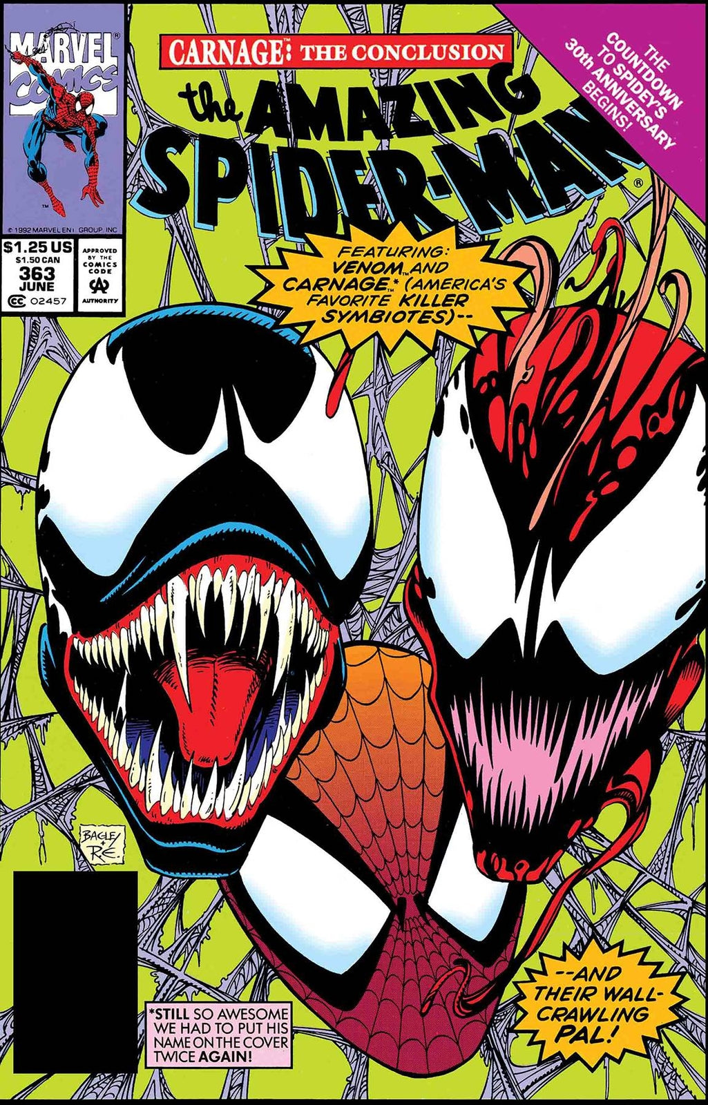 TRUE BELIEVERS VENOM CARNAGE #1 MARVEL NM