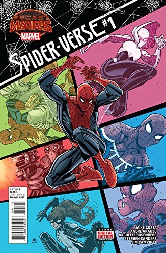 SPIDER-VERSE #1 SWA MIKE COSTA AND ANDRE ARUJO NM 1ST PRINT