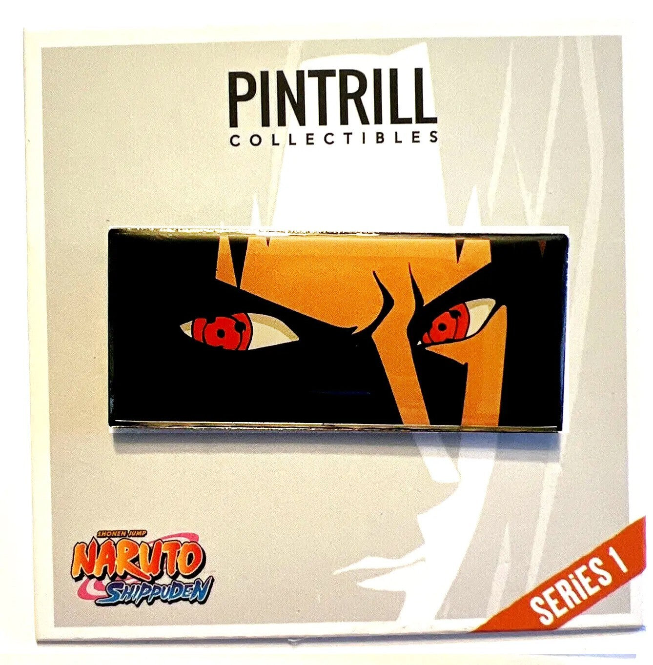 NATRUTO PINTRILL SASUKE UCHIHA EYES PIN COLLECTIBLE NEW