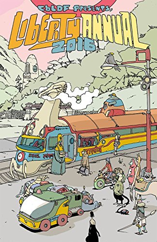 CBLDF LIBERTY ANNUAL 2016 COVER B ANDREW AYDIN INDIE NM 1st PRINT