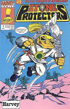 STONE PROTECTORS EDITION# 1 HARVEY NM 1ST PRINT