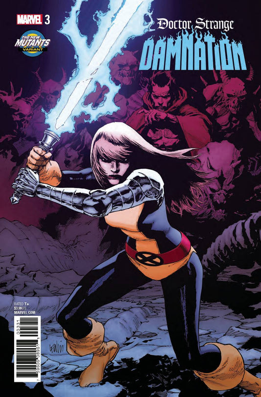 DOCTOR STRANGE DAMNATION #3 OF 4 YU NEW MUTANTS VARIANT LEGACY MARVEL NM