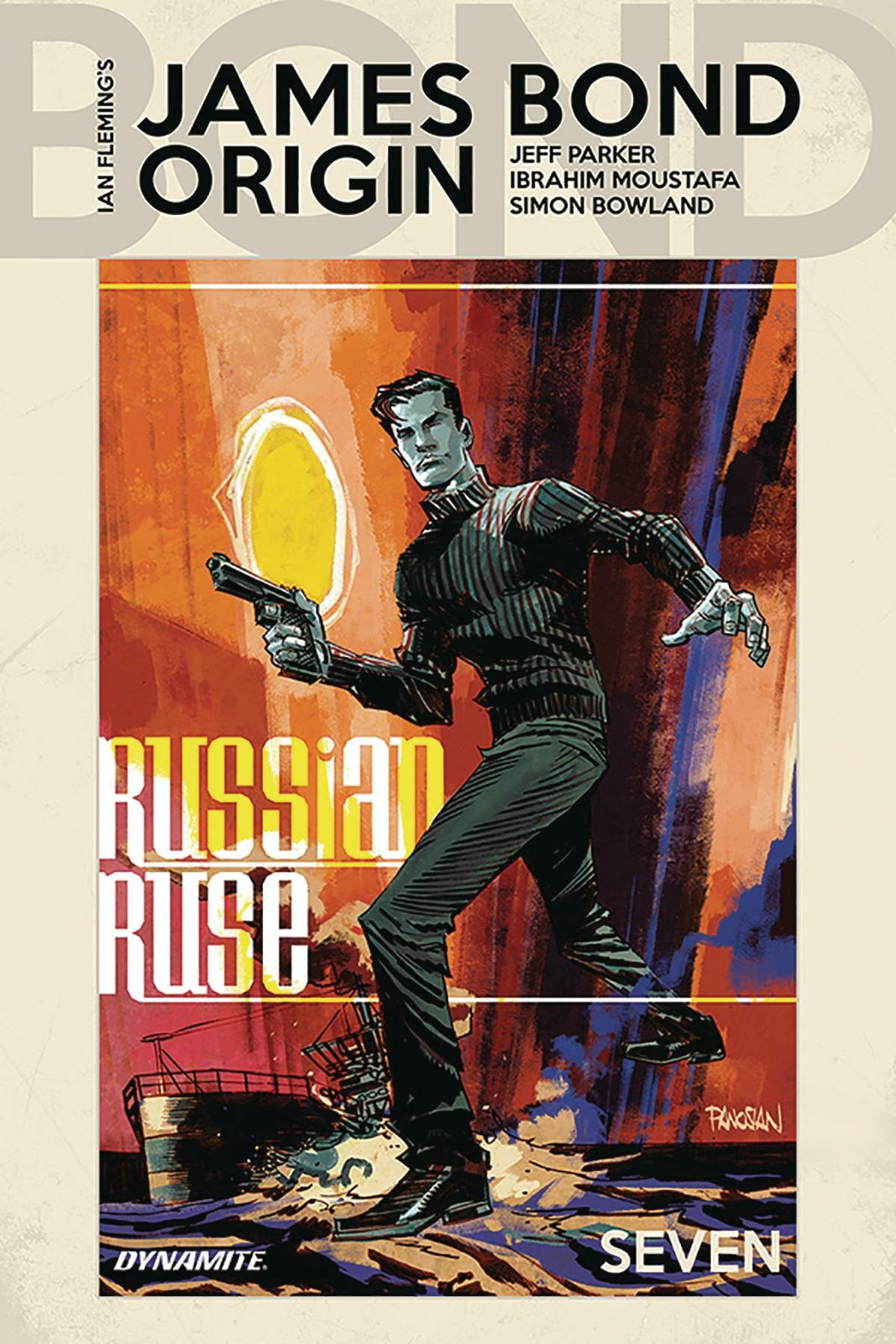 JAMES BOND ORIGIN #7 COVER A PANOSIAN DYNAMITE NM 1ST PRINT 2019