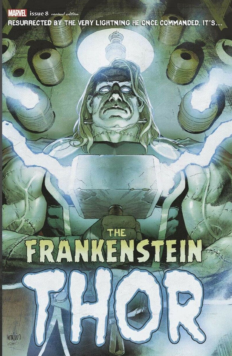 THOR #8 FRANKENSTEIN VARIANT DONNY CATES MARVEL NM 1ST PRINT 2020