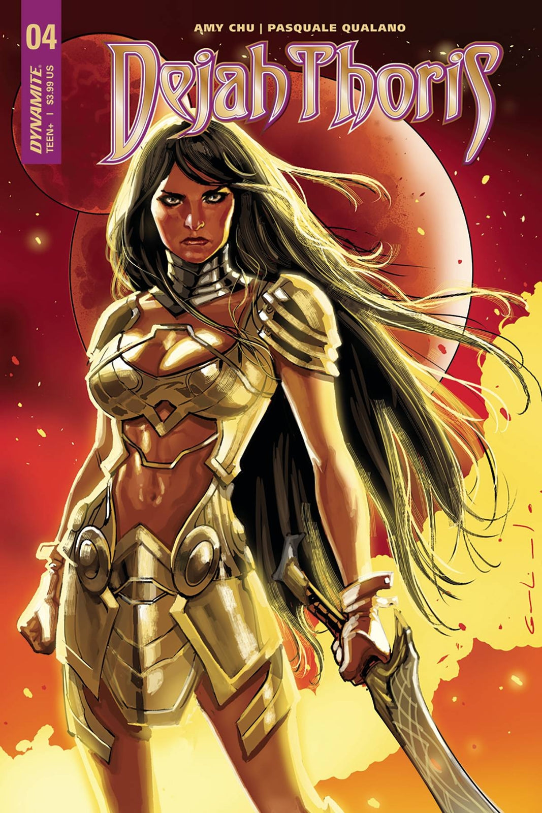 DEJAH THORIS #4 COVER B GALINDO DYNAMITE NM