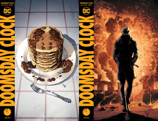 DOOMSDAY CLOCK #4 BOTH MAIN AND VARIANT COVER EDITIONS NM