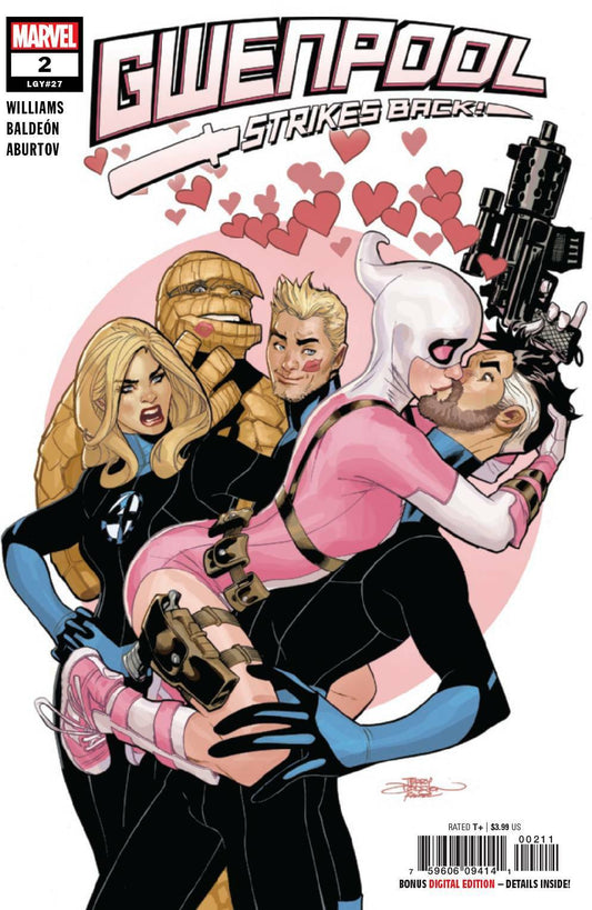 GWENPOOL STRIKES BACK #2 MAIN COVER MARVEL NM 1ST PRINT 2019