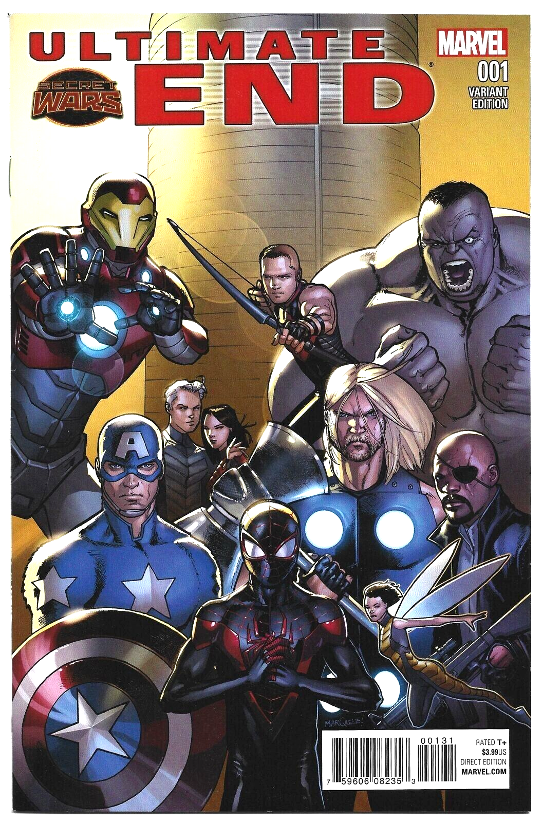 Ultimate End #1 1:25 Marquez Variant 2015 Marvel Comic NM