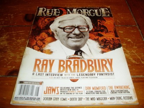 RUE MORGUE MAGAZINE # 125 AUGUST 2012 ISSUE DAVE ALEXANDER NM 1ST PRINT
