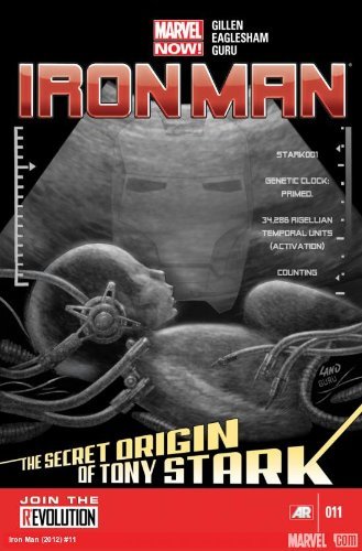 IRON MAN #11 THE SECRET ORIGIN OF TONY STARK CONTINUES NM 1ST PRINT