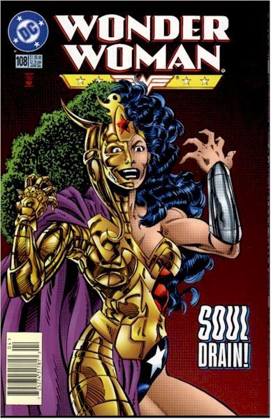 WONDER WOMAN #108 DC COMICS VFN/NM 1996 FIRST PRINT JOHN BYRNE SOUL DRAIN