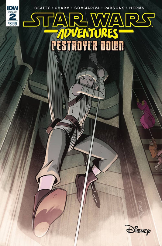 STAR WARS ADVENTURES DESTROYER DOWN #2 CHARM IDW NM 1ST PRINT 2018