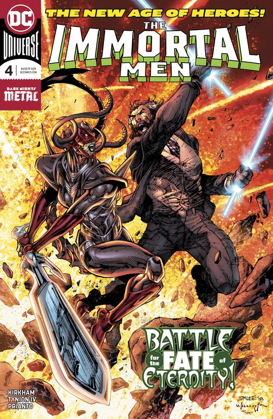 IMMORTAL MEN #4 DC COMICS NM