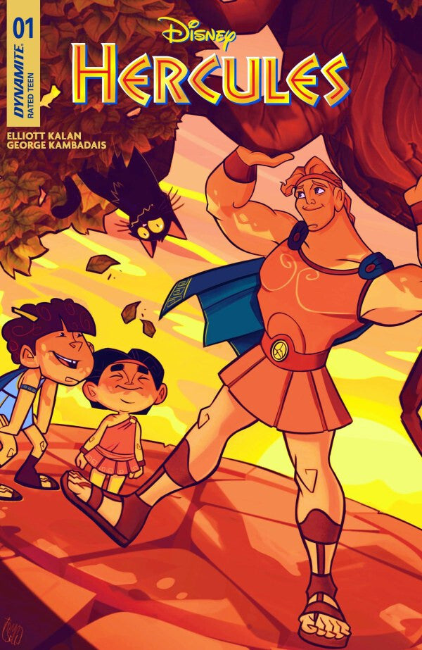 HERCULES #1 NM 1ST PRINT TOMASELLI VARIANT DYNAMITE COMICS 2024