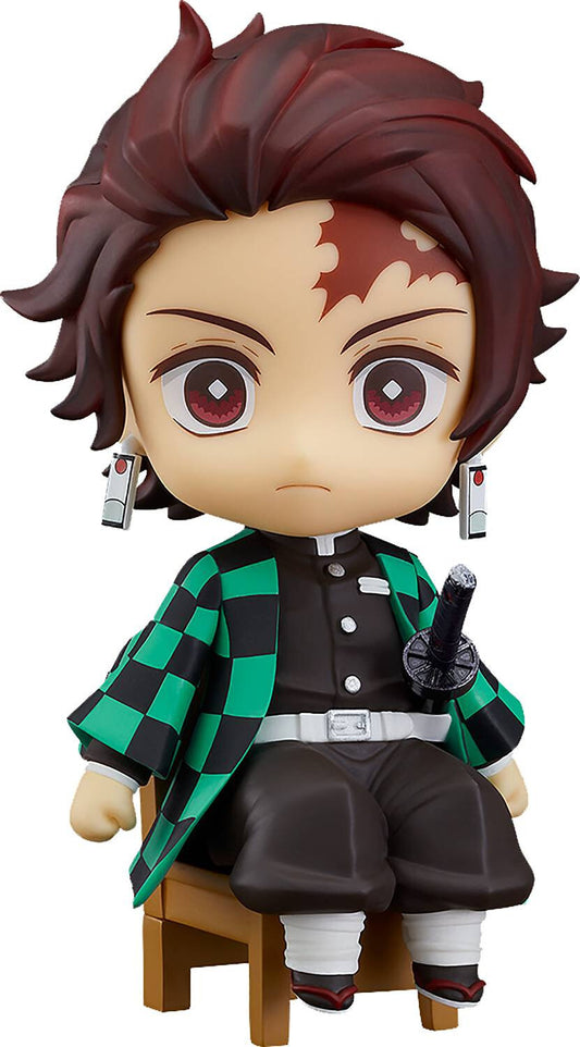 DEMON SLAYER KIMETSU TANJIRO KAMADO NENDOROID SWACCHAO FIGURE GOOD SMILE NEW!