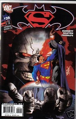 SUPERMAN / BATMAN #39: HELPLESS TORMENT - DC COMICS ALAN BURNETT A NM 1ST PRINT