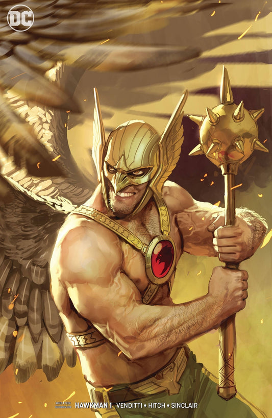 HAWKMAN #1 VARIANT 2018 DC COMICS NM