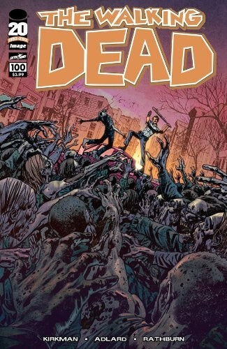 WALKING DEAD #100 IMAGE COMICS BRYAN HITCH VARIANT COVER 1st NEGAN NM