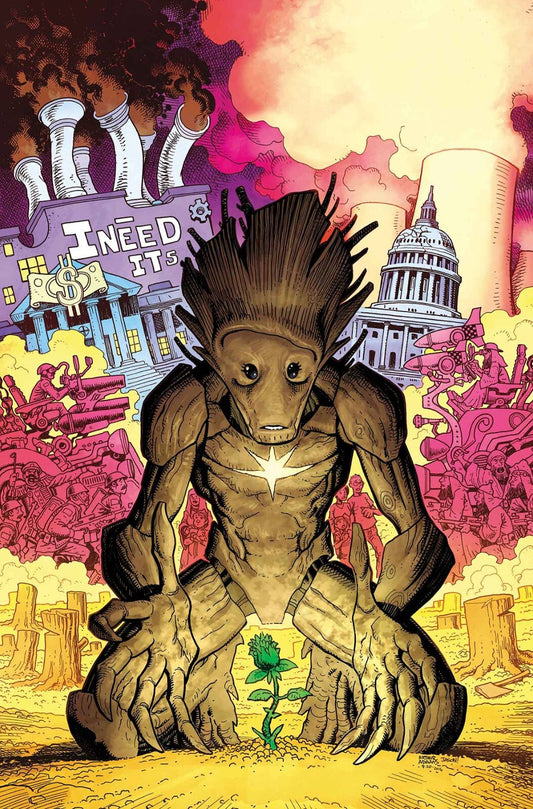 GUARDIANS OF THE GALAXY #16 GROOT ART ADAMS POSTER 24" x 36" NEW ROLLED 2017