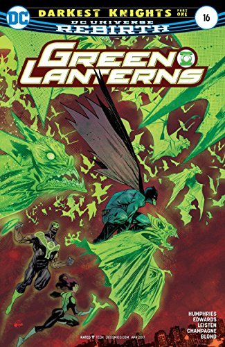 GREEN LANTERNS #16 NEIL EDWARDS SAM HUMPHRIES NM 1ST PRINT