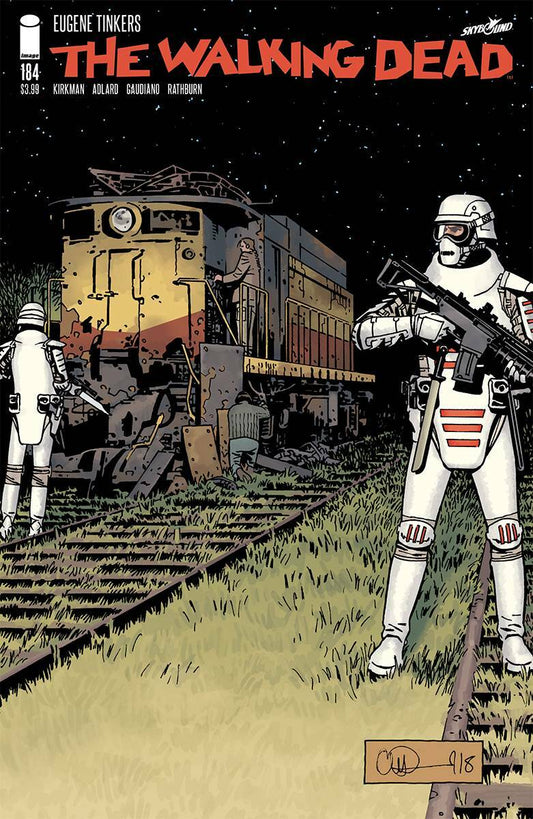 WALKING DEAD #184 MAIN COVER IMAGE NM 1ST PRINT 2018 ROBERT KIRKMAN