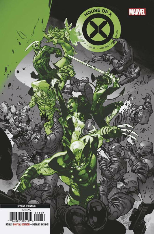 HOUSE OF X #4 SECOND PRINT VARIANT COVER NM MARVEL 2019