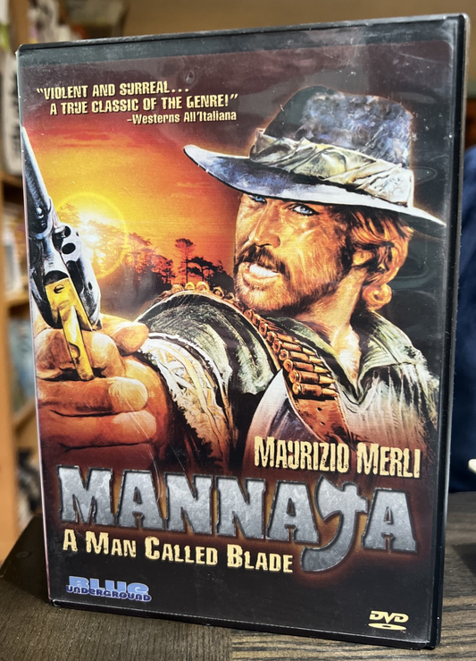 FEDERICO ZANNI EUGENIO ALABISO LUCIANO MARTINO Mannaja A Man Called Blade DVD