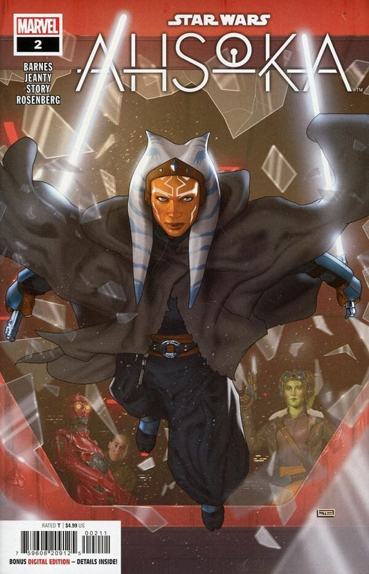 STAR WARS: AHSOKA #2 MAIN COVER MARVEL COMICS 2024
