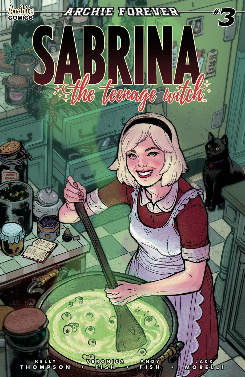 SABRINA TEENAGE WITCH #3 COVER B IBANEZ ARCHIE NM 1ST PRINT 2019