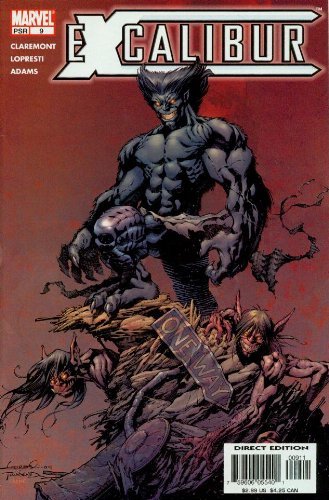 EXCALIBUR #9 WHAT IS THE LIFE THAT LATE I LED...? NM 1ST PRINT