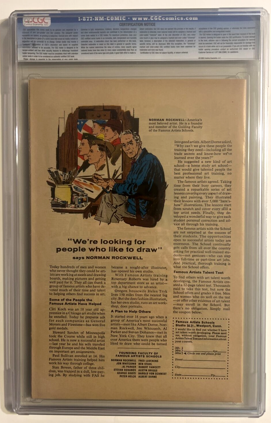 STRANGE TALES #165 CGC 8.5 NICK FURY SHIELD DOCTOR STRANGE JIM STERANKO 1968